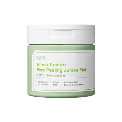 (SUNGBOON EDITOR) Green Tomato Pore Peeling Jumbo Pad 180ml (60pads)