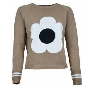 Brown Grey Pullover Yachting Ladies ex Marina € Uvp 138 00 fFU1w