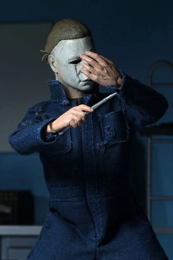 Halloween (2018): Michael Myers Habillé 8″ Figurine 20cm NECA - Photo 2/4