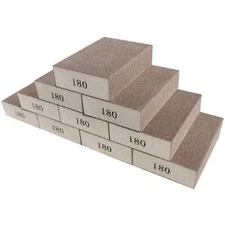 10 Pack 180 Grit Sanding Sponge Washable and Reusable Sanding Blocks Great fo...