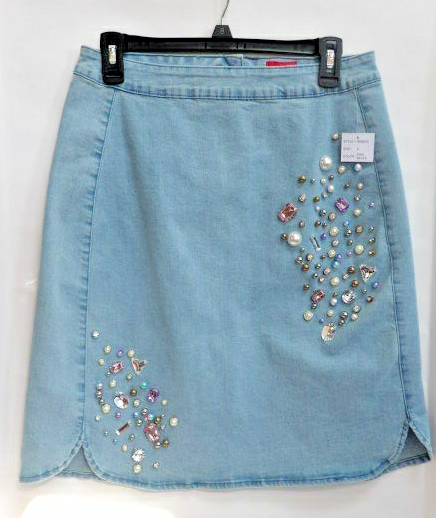 Fashion Faux Pearl Rhinestone Beaded Tiered Midi Skirt Elastic High Waist Solid Casual A Line Skirt