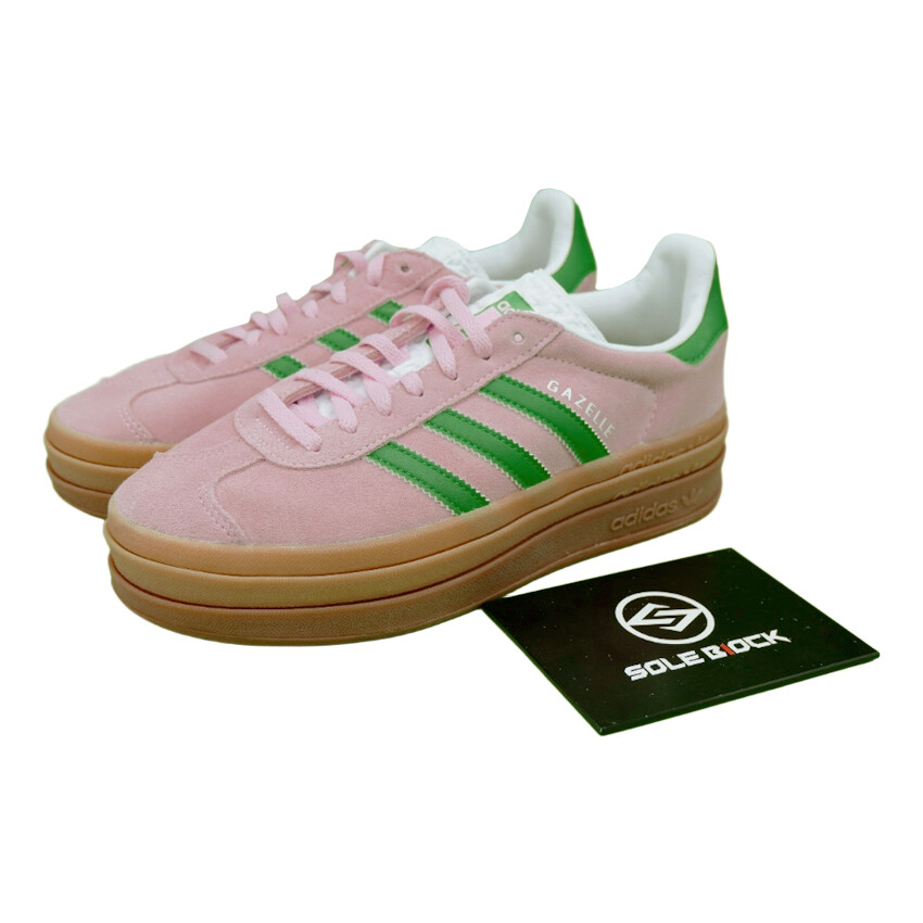 ★adidas★ Gazelle Bold W Pink Green IE0420 adidas Gazelle Bold Low True Pink Green W - IE0420 | eBay