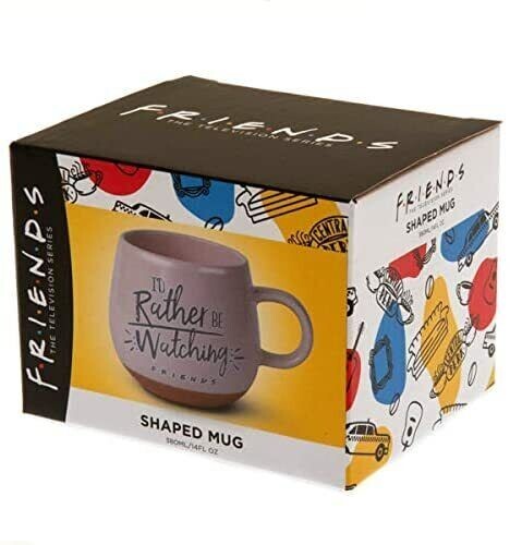 Friends - I'd Eher Be Watching - Form Geschenkverpackung Becher