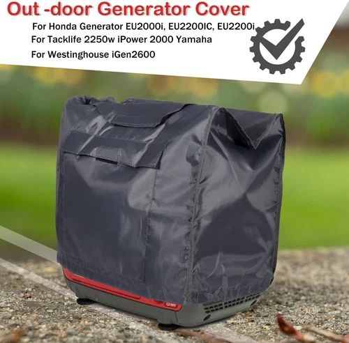 Waterproof Generator Cover Storage Pocket for Honda Eu2000i Eu2200i Camo