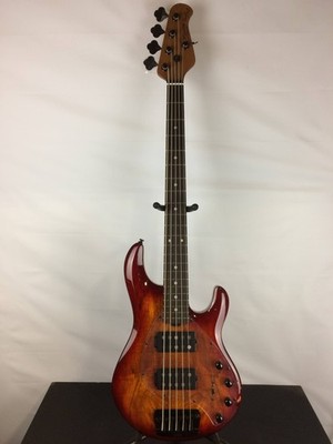 Not Functional Sterling StingRay 5 HH RAY35HH 5-String Spalted Maple Bass Guitar