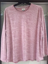 Ridgecut Toughwear Women's Pink Camo Long Sleeve Shirt Size 2x