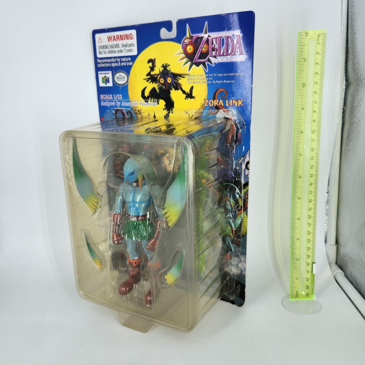 Legend of Zelda Majoras Mask Action Figure 2001 EPOCH Zora Link