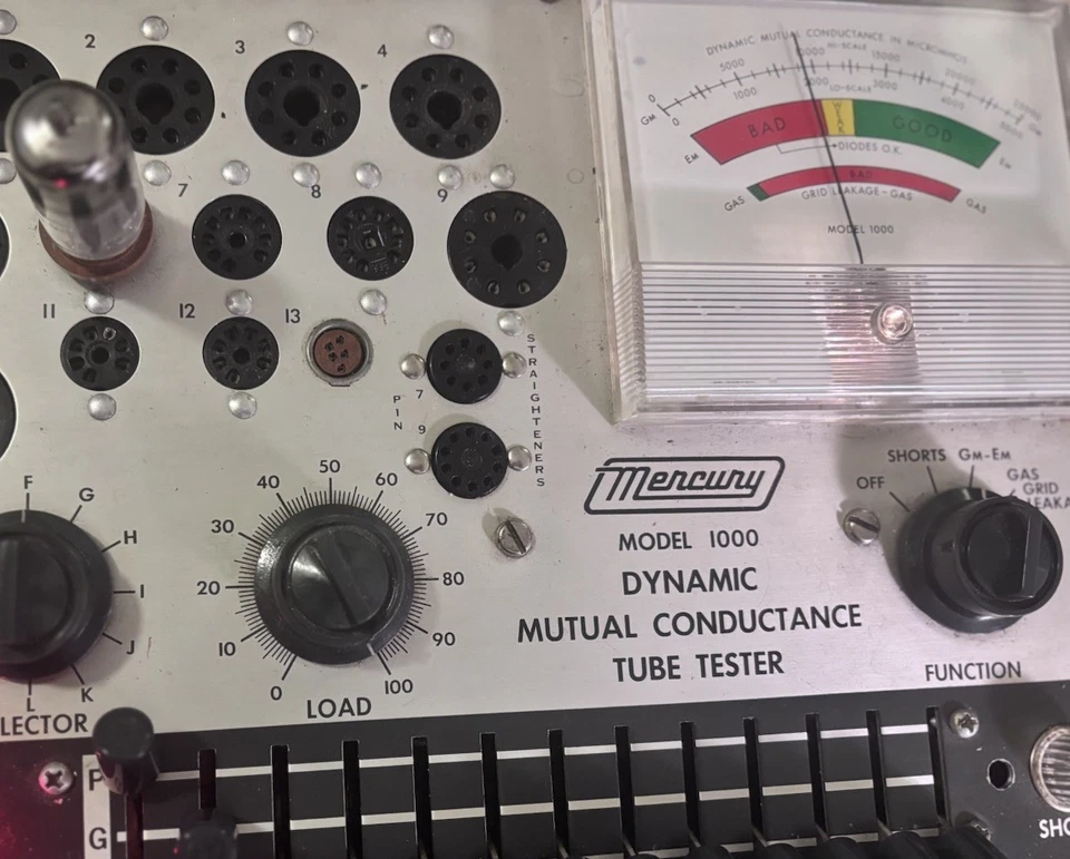 NIB NOS ARCTURUS 12DF7 Tube Angle 3 Mica RARE Aerospace 12AX7 Tested 200% Gain - Image 4 of 4