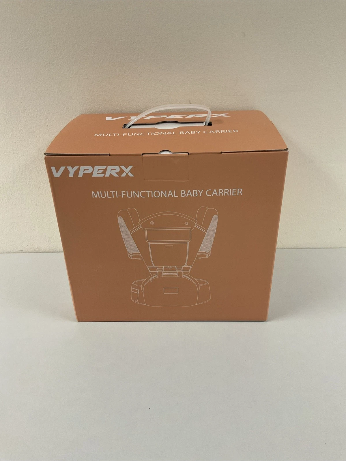 VyperX 6-in-1 Baby Carrier with Hip Seat and Lumbar Support Newborn to Toddler