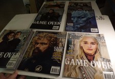 BIG LOT OF 15 GAME OF THRONES ENTERTAINMENT WEEKLY GAME OVER NO LABELS RARE BIG LOT OF 15 GAME OF THRONES ENTERTAINMENT WEEKLY GAME OVER NO LABELS RARE