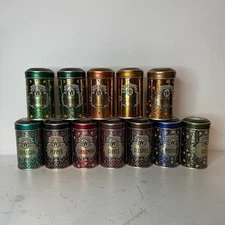 Vintage Watkins 1987 Limited Edition Spice Tins Set of 12