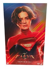 New Hot Toys MMS715 The Flash Supergirl 1 6 Empty Box W shipper Box in stock