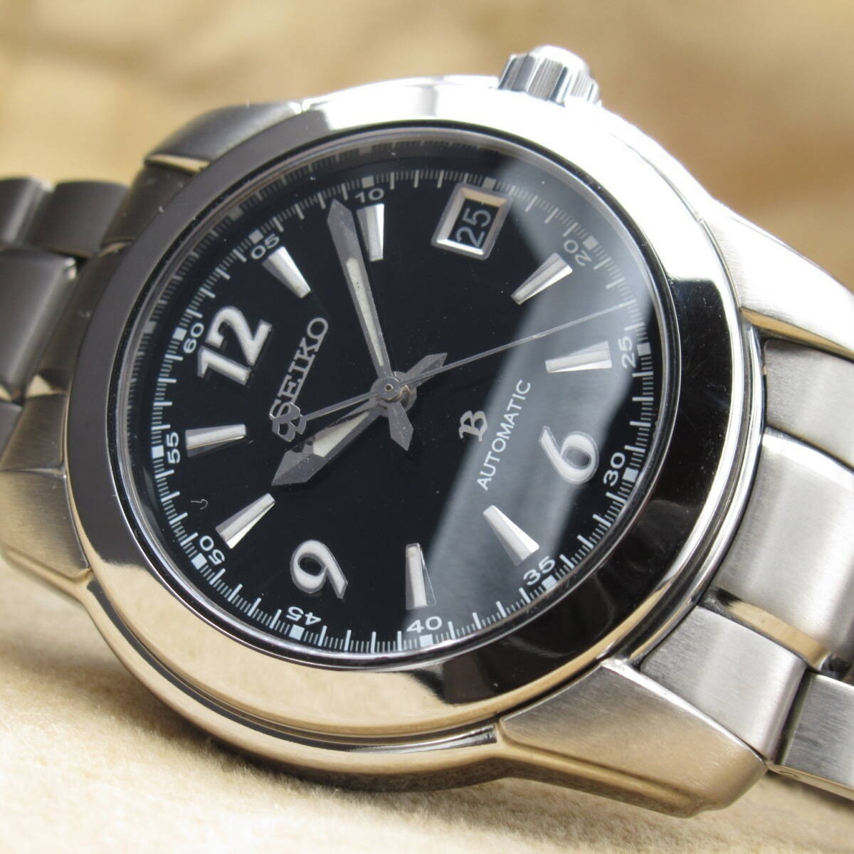 12/16 迄　SEIKO 4S15-00A0 腕時計 Seiko Brightz Sagn001 4S15-00A0 Titanium Automatic Winding Lightly