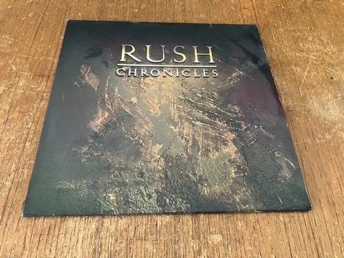 RUSH Chronicles 3-LP Vinyl 1990 RARE Vertigo Spaceship Labels