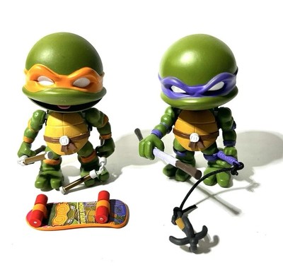 Loyal Subjects 3'' TMNT figure lot 2 pcs Complete