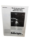 1969 Pontiac GM Polite Lights Vintage Print Ad Original Car Advertising