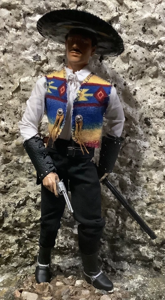 1/6 Western Sideshow/Dragón/Vaquero Mexicano Personalizado con Sombero y Armas Foto 2 de 4