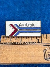 AMTRAK America Track Railway National Railroad Logo 1971-2000 Lapel Pin