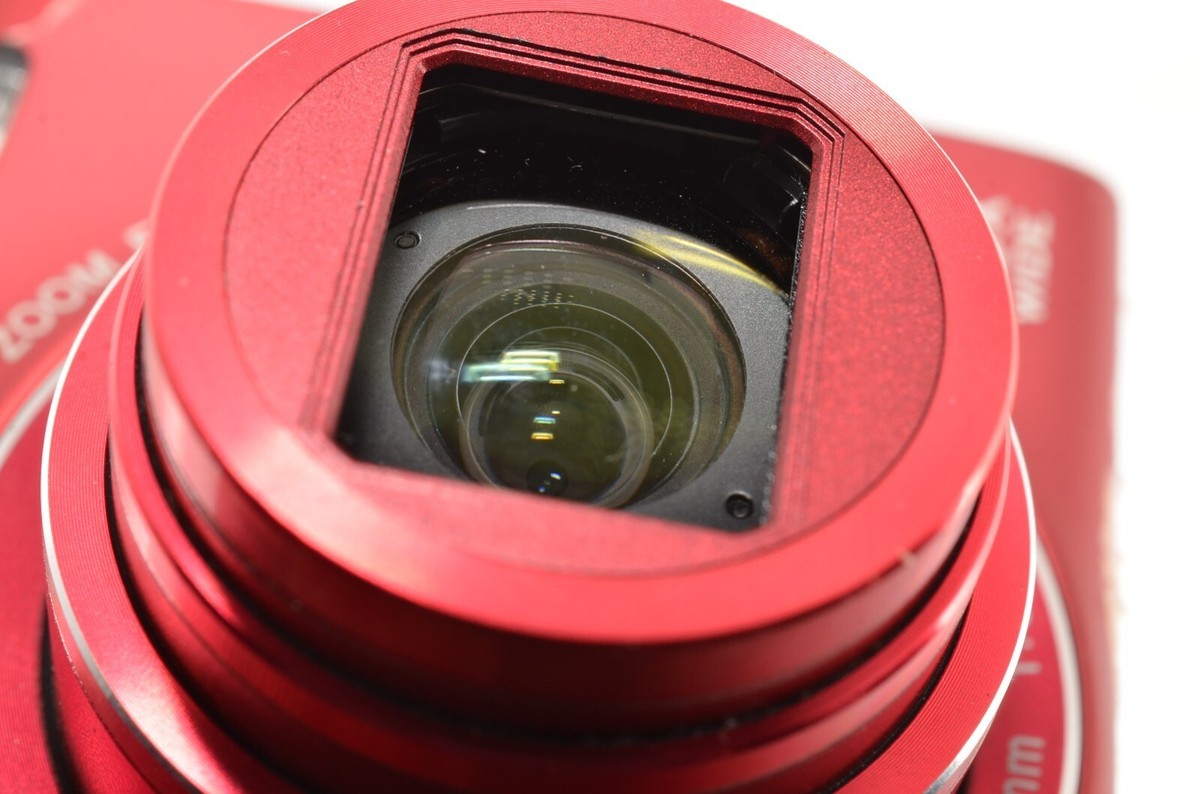 Nikon COOLPIX S6200 16.0MP Digital Camera - Red for sale