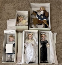 Butterfly Kisses Precious Collectibles Brooke Bisque Doll Lot, Collector Edition