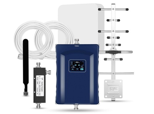 Booster de téléphone portable pour maison et multi-pièces, jusqu'à 6500 pieds carrés, pour tous les opérateurs américains - Photo 2 sur 8