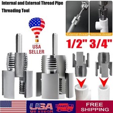 Integrated Internal  External Pipe Threading-Tool, PVC Pipe Threader Kit USA