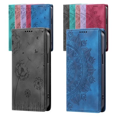 Handy Hülle für Xiaomi Redmi Note 15 5G Pro Pro+ 5G RFID Cover Blume Design Glas