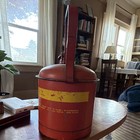 Vintage Eagle Manufacturing Co. Red Metal Safety Can 1 Gallon Gas & Oil Can — photo 6