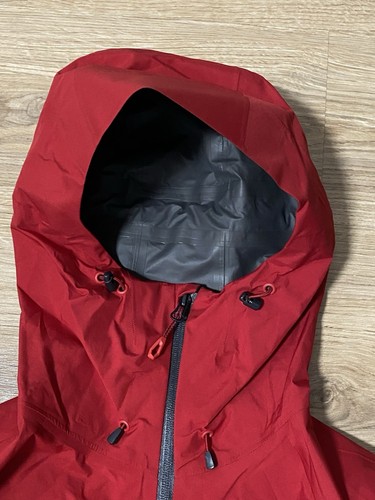 Mammut Gore Tex Wenaha Red Black Hooded Paclite Waterproof Gorpcore Jacket M - Picture 5 of 17