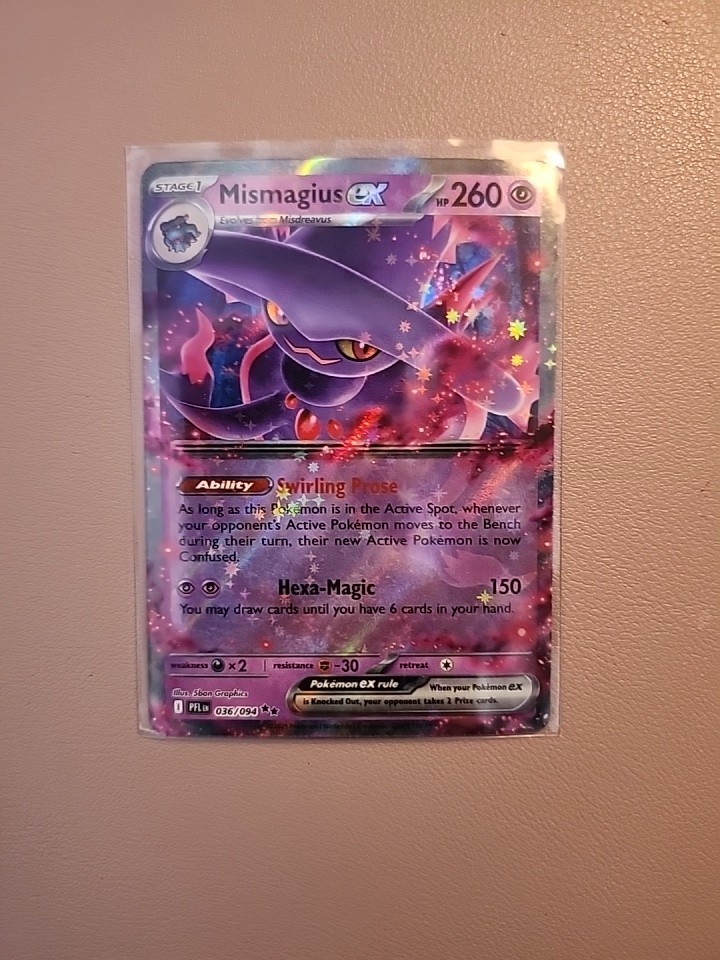 Pokemon Phantasmal Flames Mismagius ex 36/94