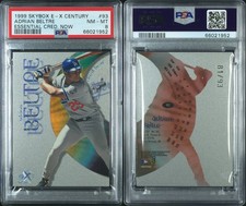 1999 Skybox E-X Century Adrian Beltre Essential Credentials Now /93 PSA 8 POP 3