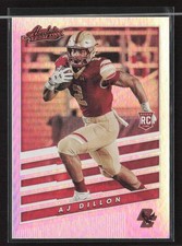 AJ Dillon 2020 Panini Chronicles Draft Picks #20 Absolute Rookies Spectrum