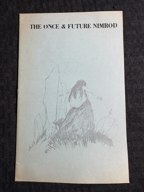 1960's THE ONCE & FUTURE NIMROD 12pg Fanzine Art Portfolio VG+ 4.5 BAYCON