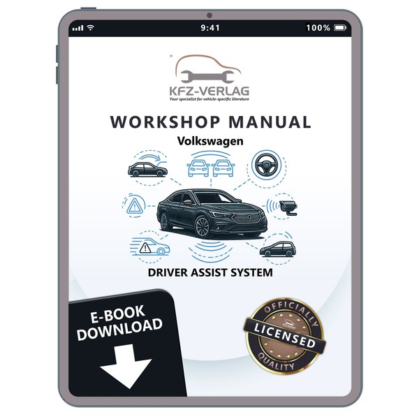 VW ID.7 Type ED From 2023 Driver Assist Systems Repairs Workshop Guide Ebook-image