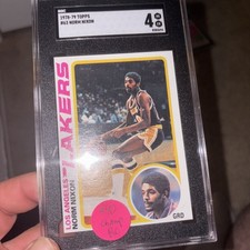 1978-79 Topps #63 Norm Nixon Los Angeles Lakers Rookie SGC 4 🏆🏀