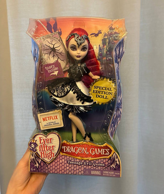 Ever After High Dragon Games Teenage Evil Queen Collector Edition Modepuppe