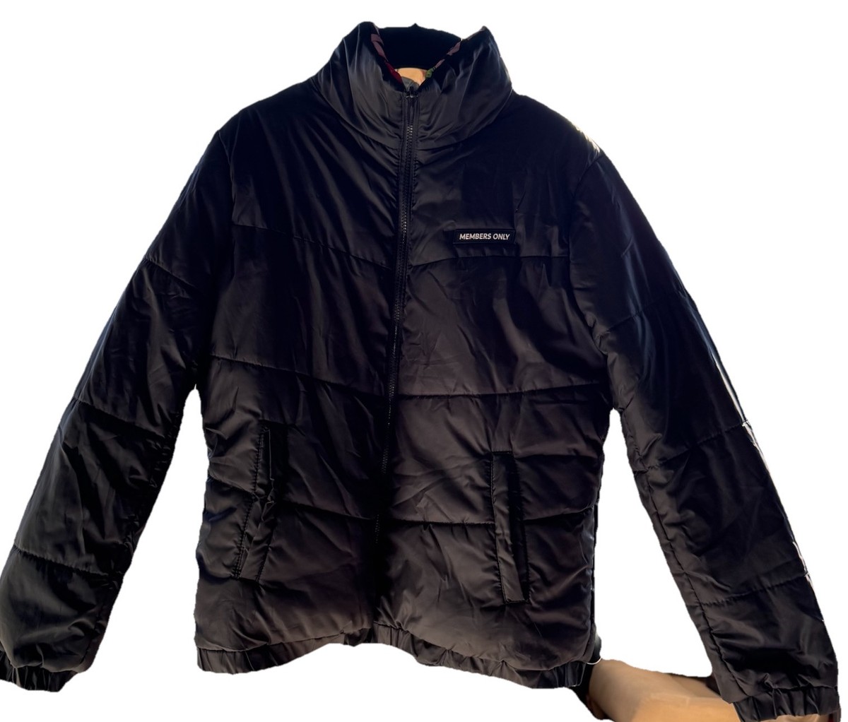 Members Only X Nickelodeon SpongeBob SquarePants Reversible Puffer Jacket XL