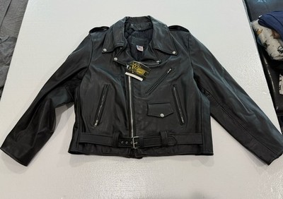 RARE Branded Garments vintage mens motorcycle leather jacket biker RARE Branded Garments vintage mens motorcycle leather jacket biker