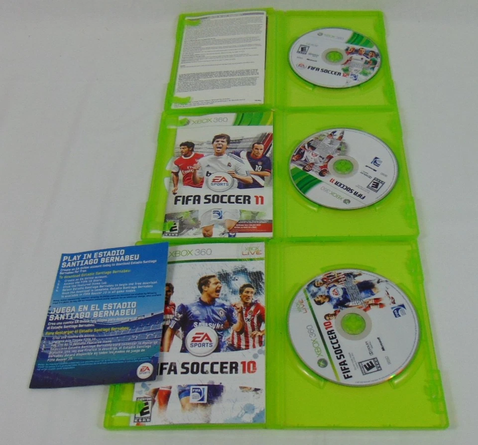 Xbox 360 Video Game Lot of 8 FIFA 07 Soccer 10 11 12 13 14 15 FIFA Street - Image 4 of 4