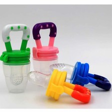 Baby Feeding Dummy Nibbles Fresh Food Fruit Feeder Weaning Nutrition Pacifier UK