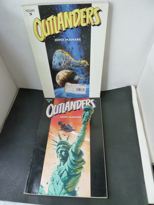 2 HEFTE MANGAS OUTLANDERS DARK HORSE COMICS 1995 JOHJI MANABE