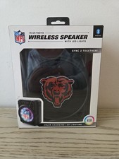 Chicago Bears NFL Wireless Sleaker With LED lights New In Sealed Box