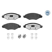 Satz Bremsbeläge Bremsklötze vorne für Peugeot 206 2A/C SW 2E/K 206+ 2L | 244