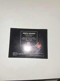 Nintendo NES Instruction Manual Abadox The Deadly Inner War