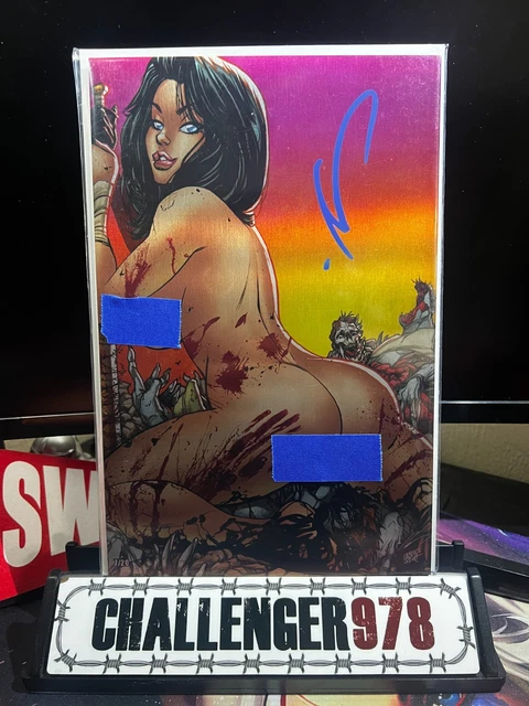 Power Hour #2 Ale Garza Virgin CVR C METAL "NEGAN Cosplay" LTD 20 COPIES!