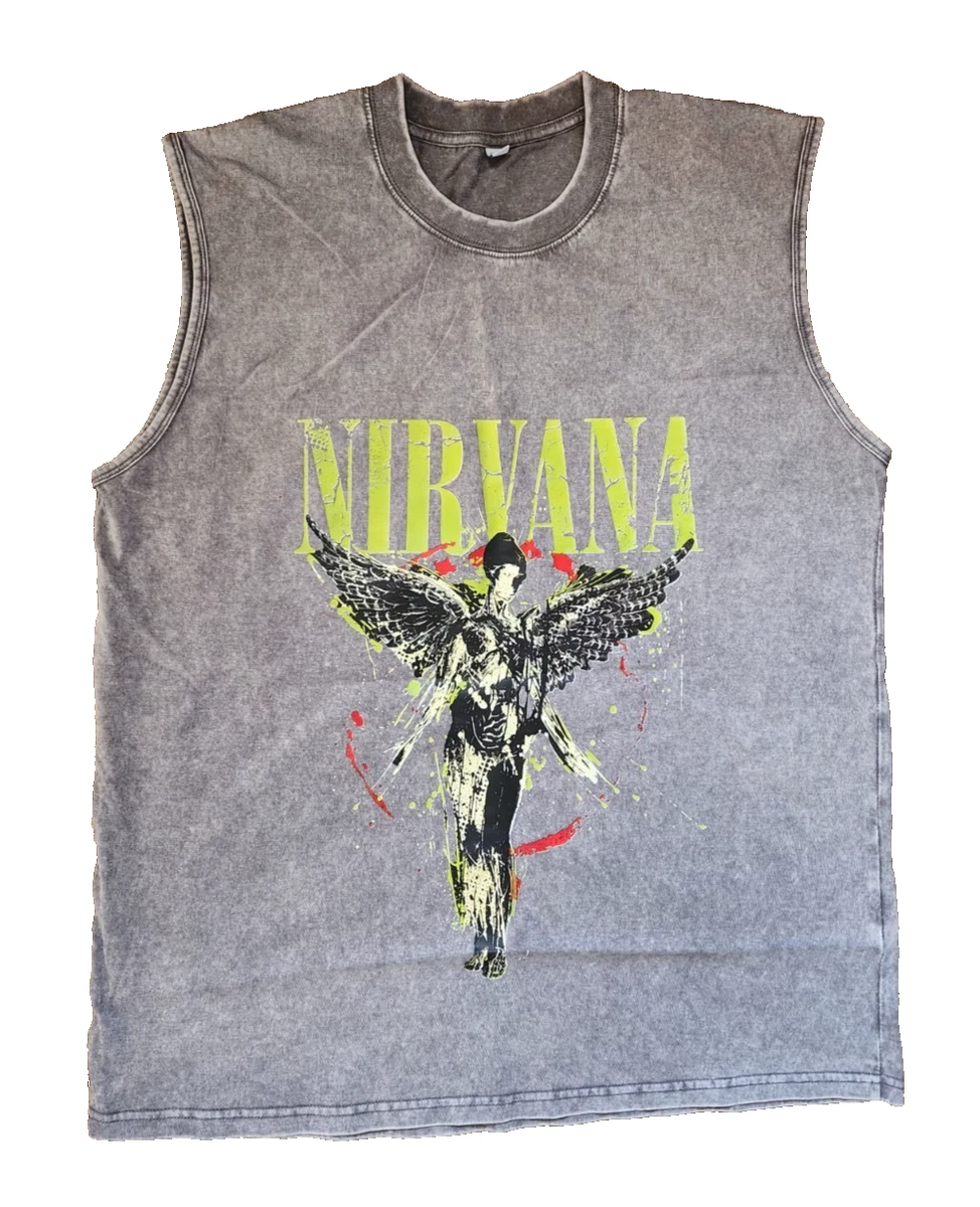 Nirvana Regular Size Sleeveless T-Shirts for Men for sale | eBay