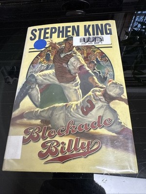 BLOCKADE BILLY HARDCOVER - STEPHEN KING FIRST EDITION SECOND PRINT