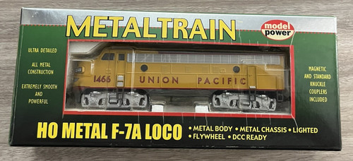 Tren de metal listo para DCC escala HO UP F7A 2162 diésel #1466, funciona bien | Zustand: Used