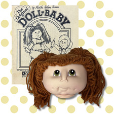 Original Doll Baby Head 3108 Pigtail Martha Nelson Thomas Boxed 1980s EUC