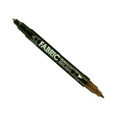 Uchida 122-C-6 Marvy Fabric Ball and Brush Marker, Brown